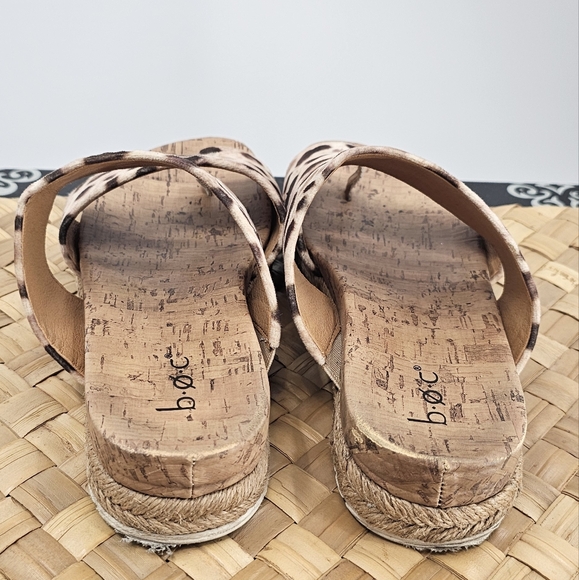 b.o.c. Women's Leopard Print Sandals - Picture 5 of 13